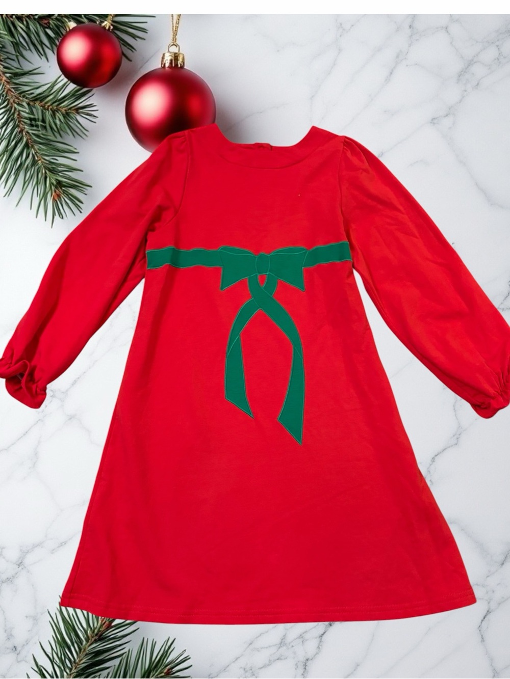 The Beaufort Bonnet Red And Green Christmas Holiday Dress SZ 12